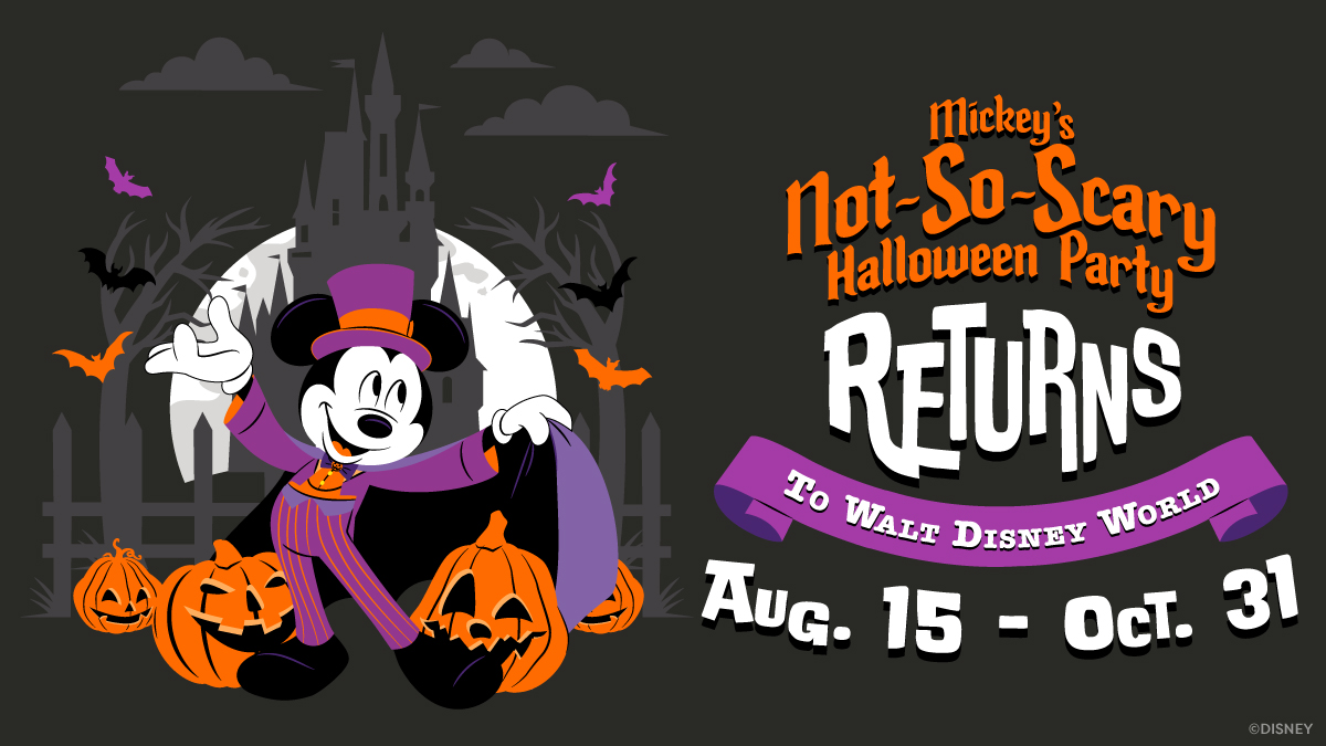 ミッキーのそれほど怖くないハロウィーンパーティー WDW「Mickey’s Not-So-Scary Halloween Party」2025年8月15日より開催